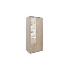 Armoire Marc — Portes battantes avec miroir