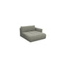 Chaise longue large droite