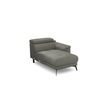 Salon d'angle modulaire Amira — Gris clair chiné
