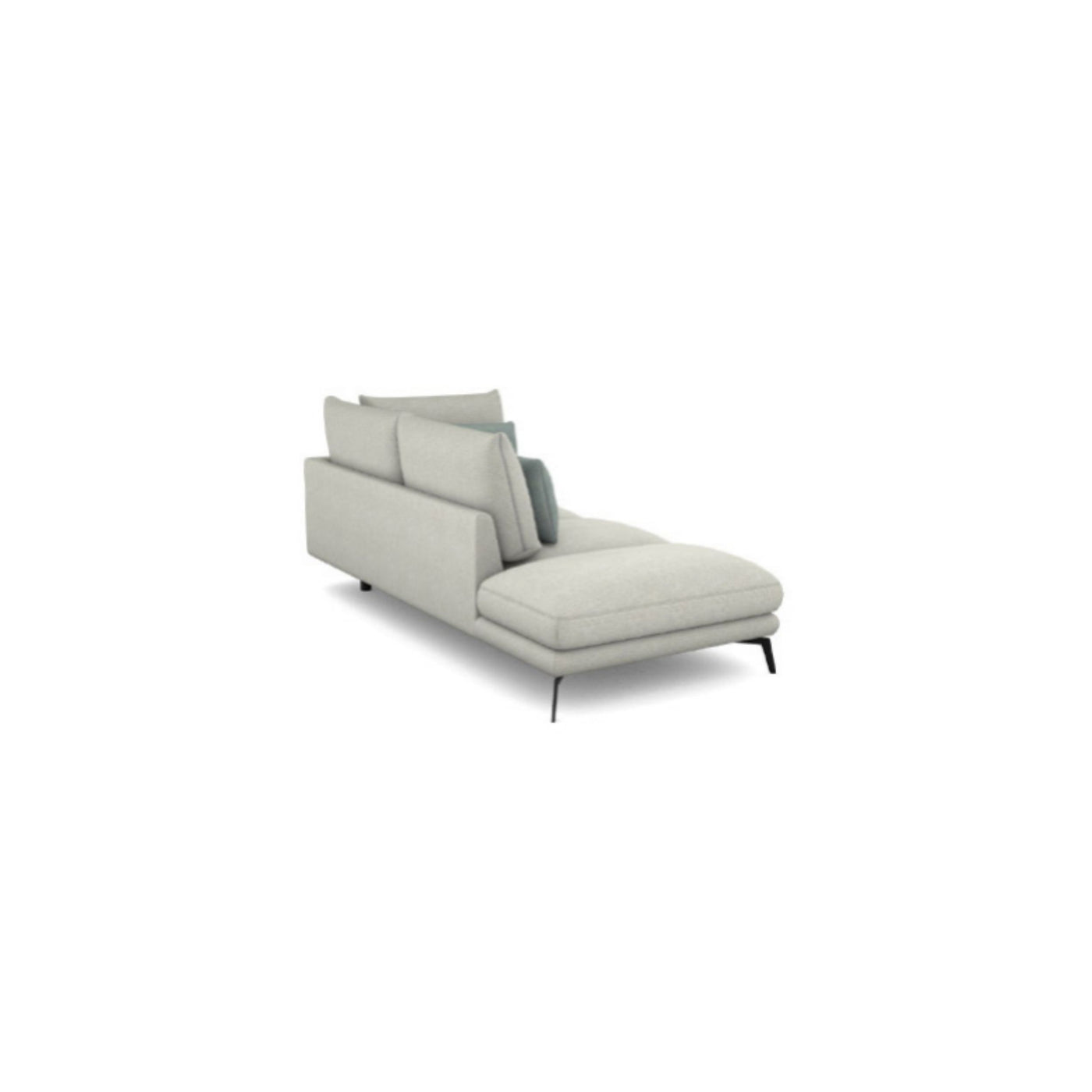 Salon d'angle modulaire Aspen — Ocre chiné