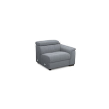 Salon d'angle modulaire Atlanta — Gris bleuté