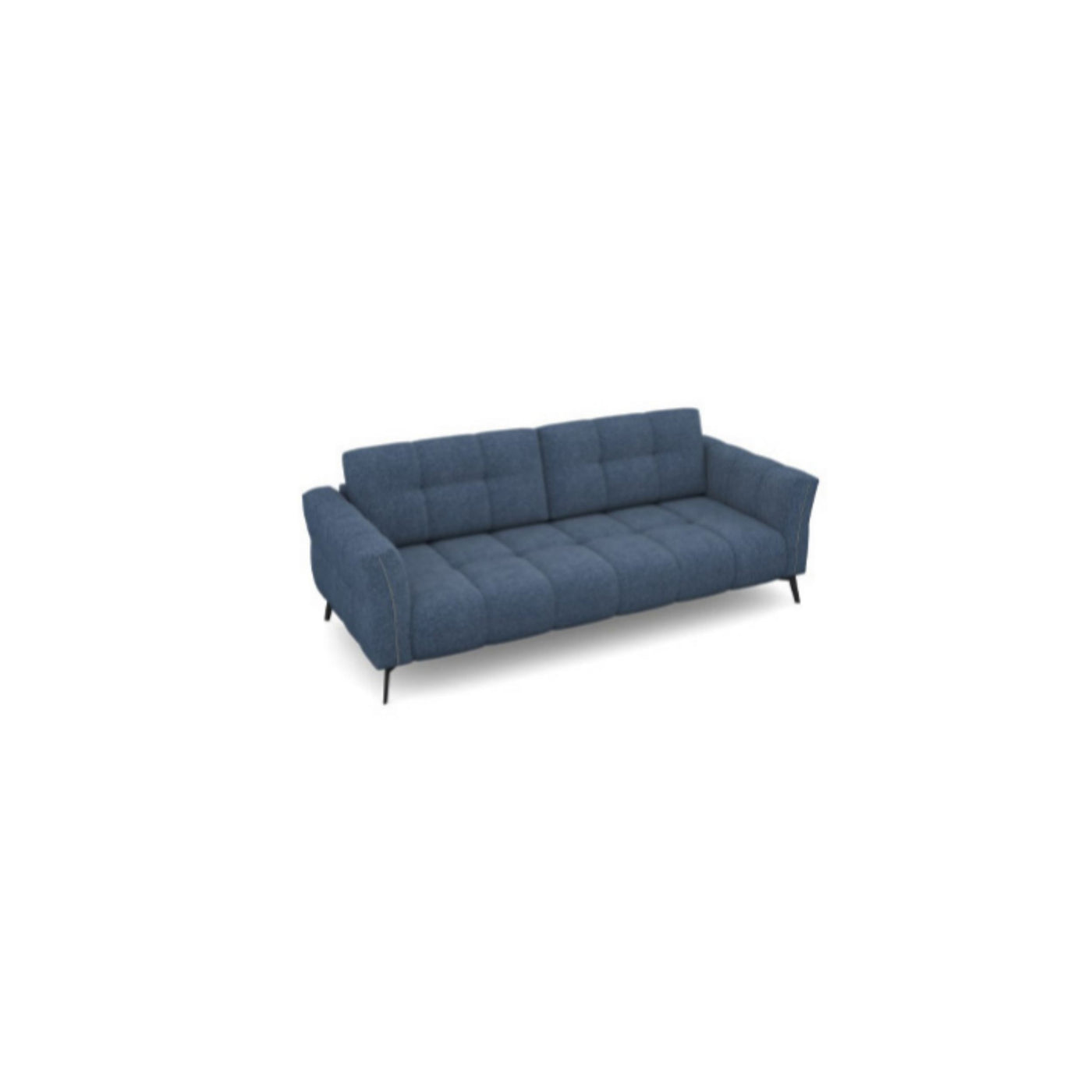 Salon d'angle modulaire Elmo — Bleu chiné