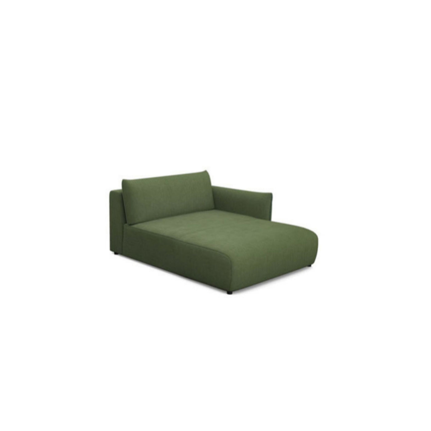 Salon d'angle modulaire Farido — Vert olive