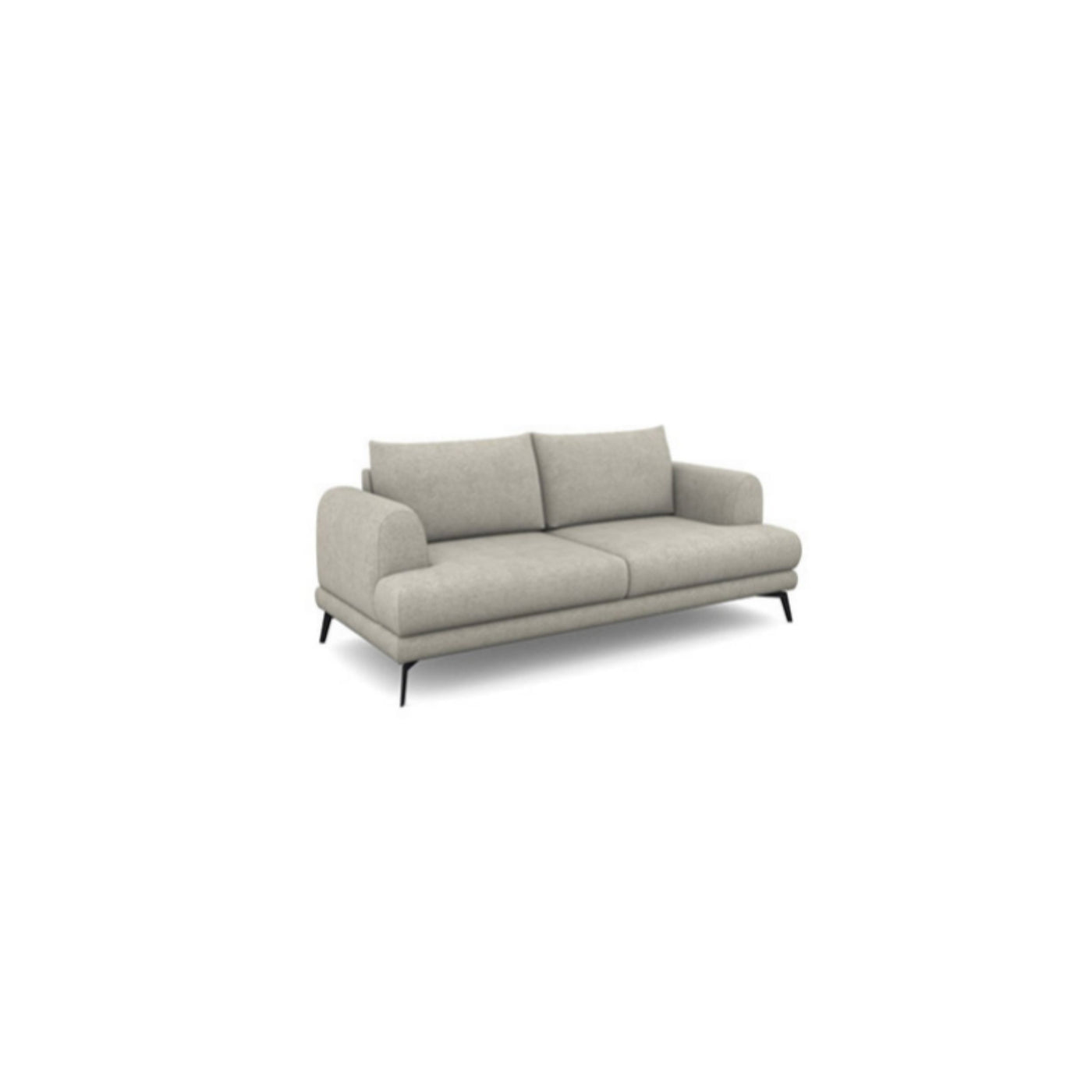 Salon d'angle modulaire Inferno — Gris clair