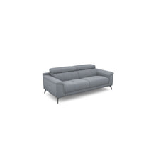 Salon d'angle modulaire Lenon — Gris clair chiné