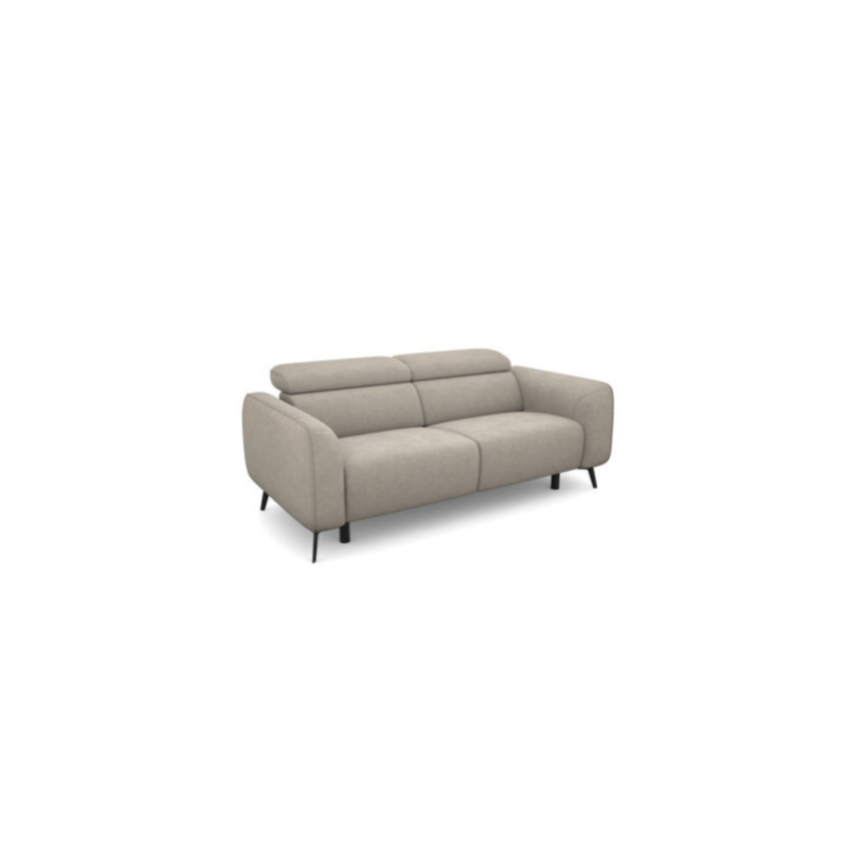 Canapé droit Rimo — Beige chiné