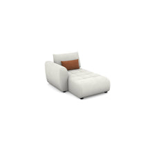 Salon d'angle modulaire Trezzo — Blanc cassé