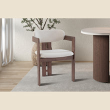 Chaise Camille — Frêne massif et tissu