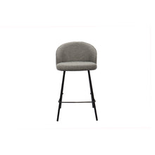 Chaise de comptoir June — Bouclé