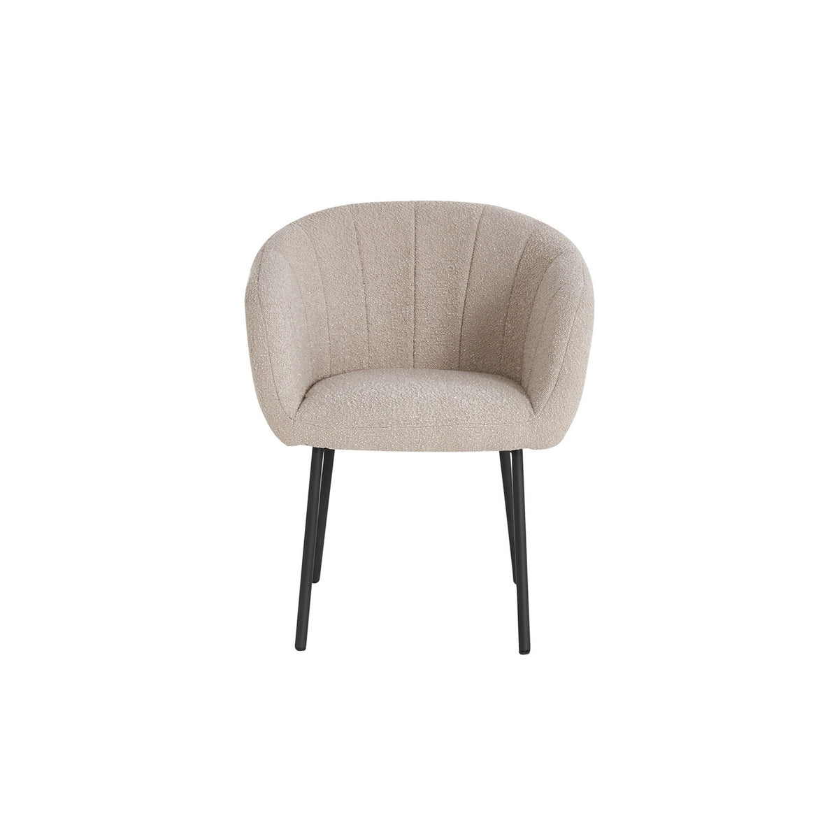 Chaise Sevilla — Tissu, bouclé ou corduroy