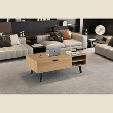 Table basse Justine — Plateau relevable