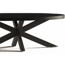 Table basse Madeira — Ovale, bois de manguier