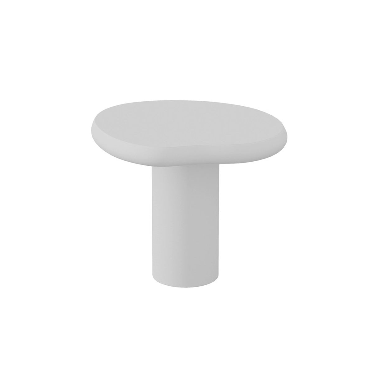 Table basse Tavira — Effet ciment écru