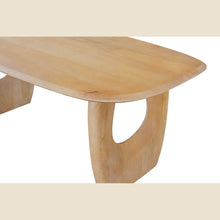 Table Braga — Bois de manguier, ovale danoise