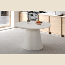 Table Faro — Effet ciment, organique ou ronde
