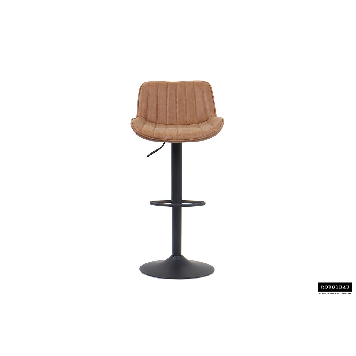 Tabouret de bar Fenna — PU vintage