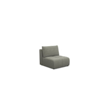 Salon d'angle modulaire Amber — Gris clair chiné