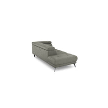 Salon d'angle modulaire Amira — Gris clair chiné