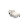 Chaise longue ouverte — côté gauche