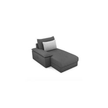 Salon d'angle modulaire Quazi — Gris anthracite