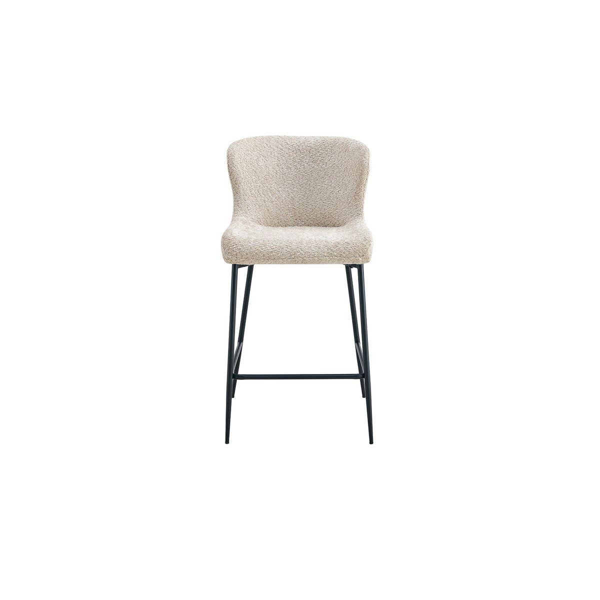 Chaise de comptoir Lisa — Bouclé