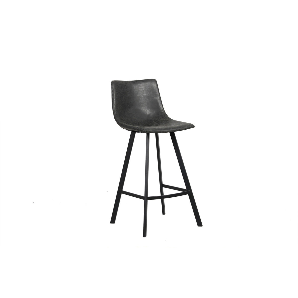 Chaise de comptoir Ozan — Simili cuir