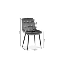 Chaise Juta — Velours