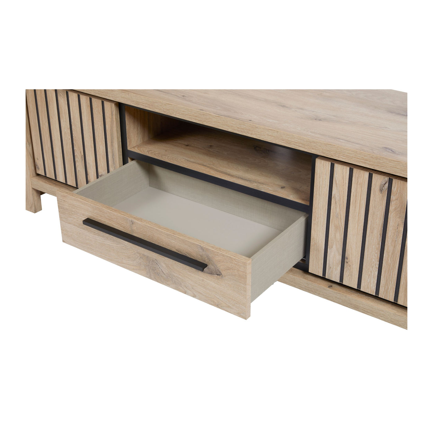Salle à manger Santos — Canyon Oak / Nox