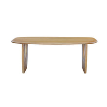 Table Braga — Bois de manguier, ovale danoise