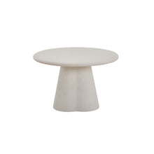 Table Faro — Effet ciment, organique ou ronde