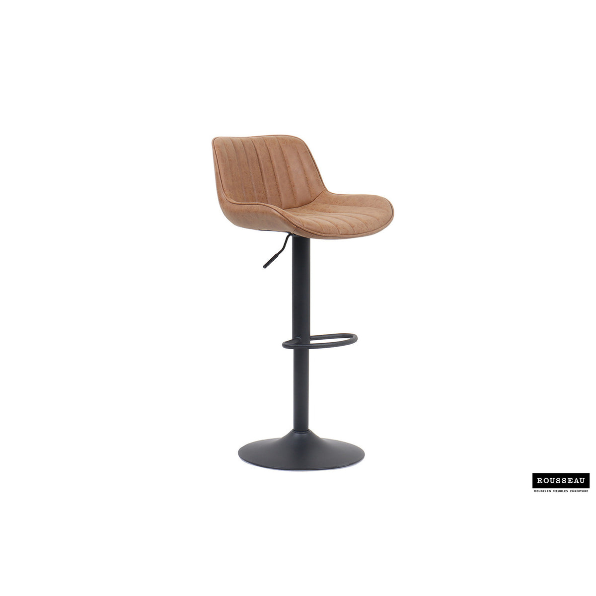 Tabouret de bar Fenna — PU vintage