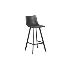 Tabouret de bar Ozan — PU vintage