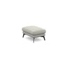 Pouf rectangulaire assorti