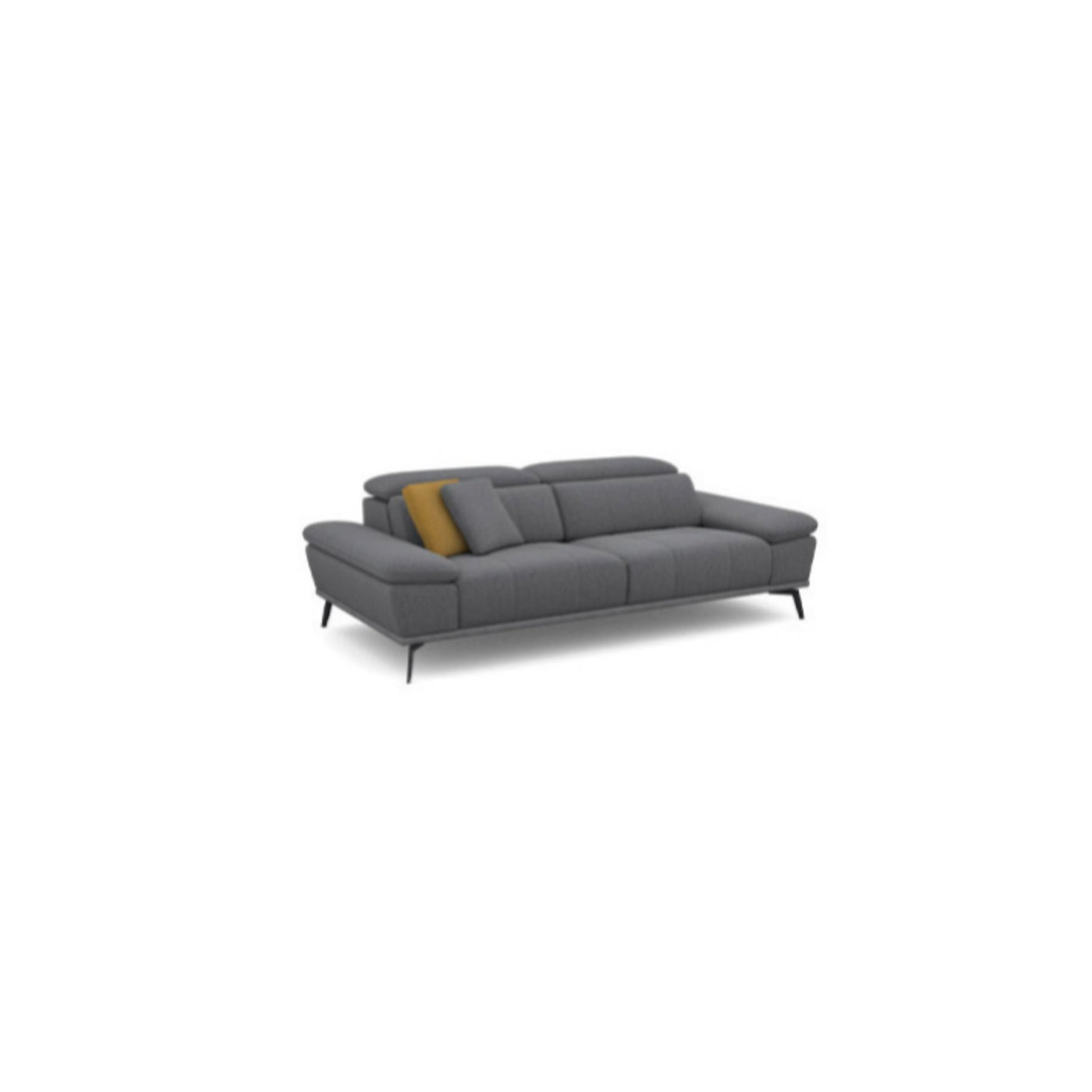 Salon d'angle modulaire Forio — Gris bleuté