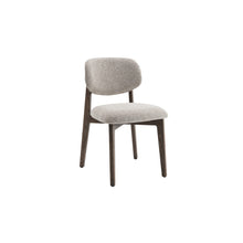 Chaise Carmen — Chêne massif et tissu
