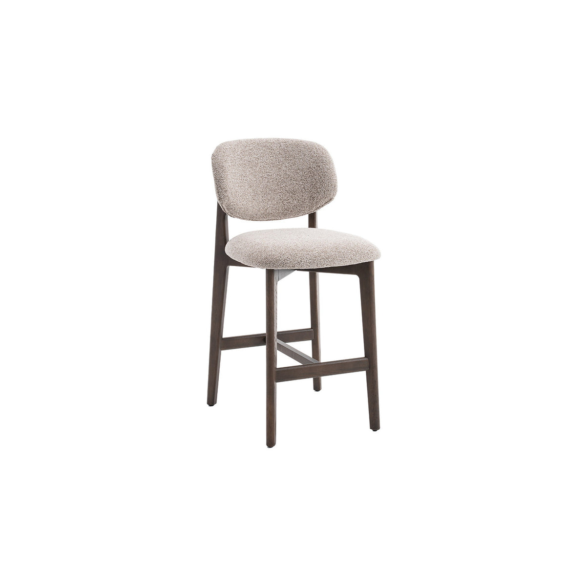Chaise de comptoir Carmen — Chêne massif