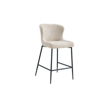 Chaise de comptoir Lisa — Bouclé