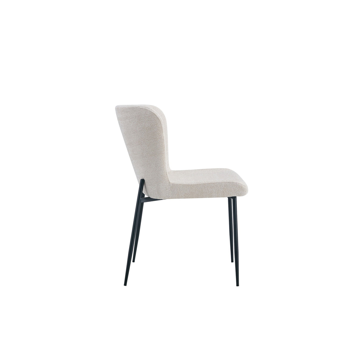 Chaise Lisa — Bouclé ou tissu