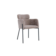 Chaise Naomi — Tissu, avec accoudoirs