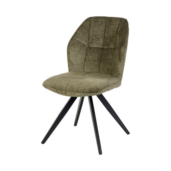 Chaise ST2319-2 — Tissu chenille (lot de 2)