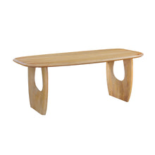 Table Braga — Bois de manguier, ovale danoise