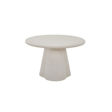 Table Faro — Effet ciment, organique ou ronde