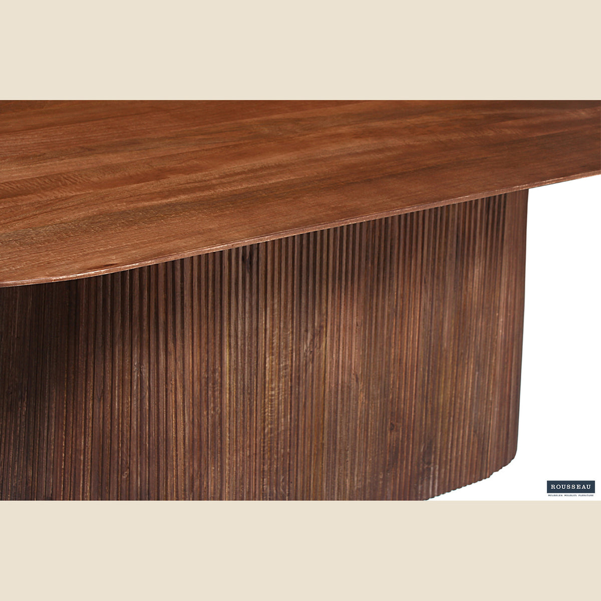 Table Miguel — Bois de manguier
