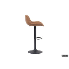 Tabouret de bar Fenna — PU vintage