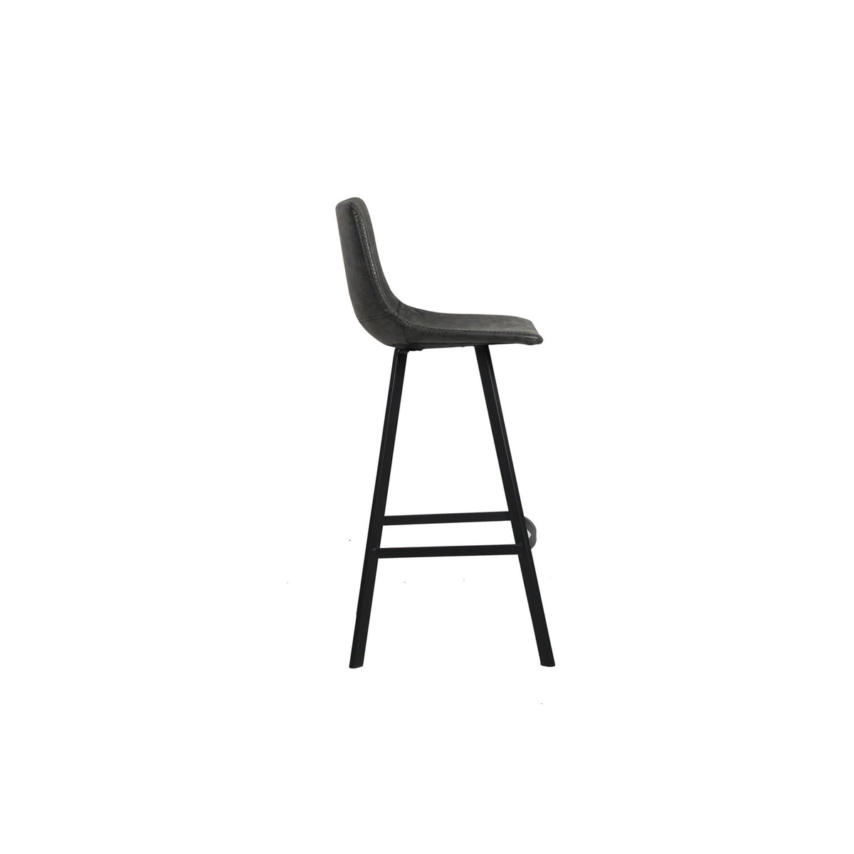 Tabouret de bar Ozan — PU vintage