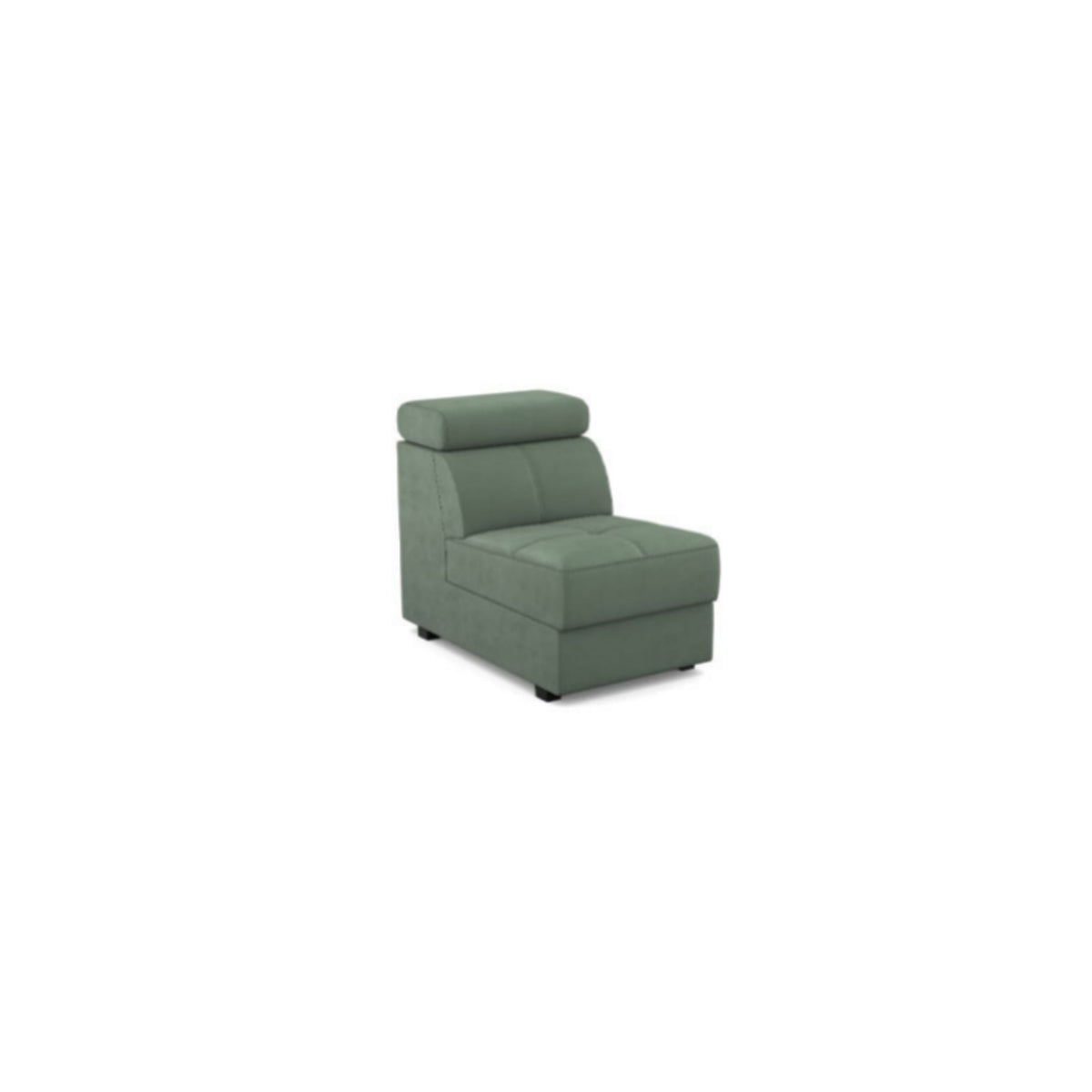 Salon d'angle modulaire Rezzo — Vert sauge