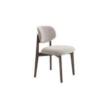 Chaise Carmen — Chêne massif et tissu