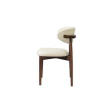 Chaise Clara — Frêne massif et tissu