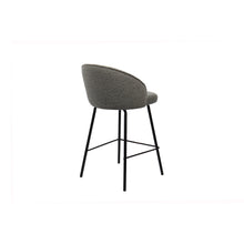 Chaise de comptoir June — Bouclé