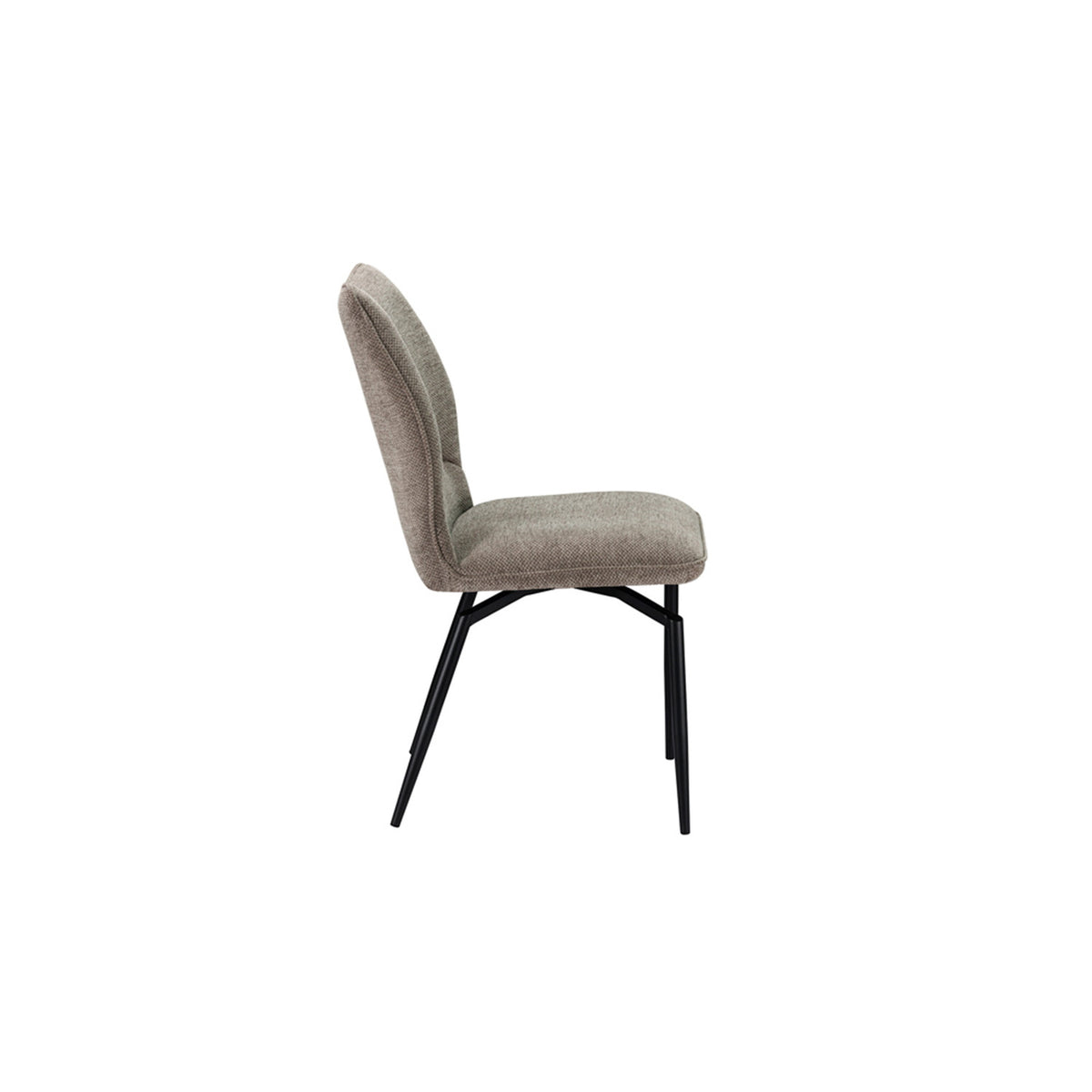 Chaise Lara — Tissu, pivotante